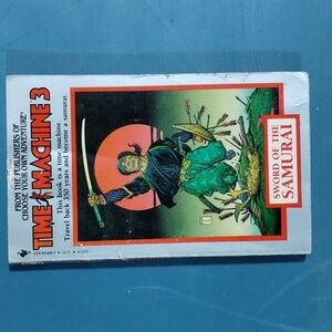 Time Machine 3 paperback book Sword of the Samurai